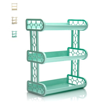 Полка д/ванной настенная пластм. 3-х ярусная 420х325х170мм арт.167 ("Полимербыт") *1/14 Полка д/ванной настенная пластм. 3-х ярусная 420х325х170мм арт.167 ("Полимербыт") *1/14