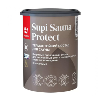 Состав защитный для сауны Supi Sauna Protect 2,7 л полуматовый Tikkurila *1/144