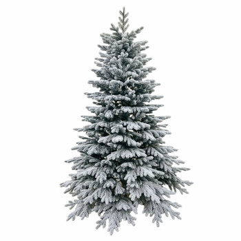 Елка  искусственная пластиковая "Тюменская" заснеженная 1,8м литая *1
