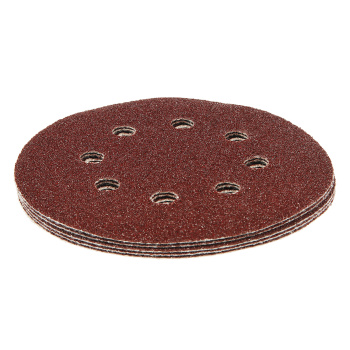Круг шлифовальный на липучке 125мм  Р60 8 отверстий (5шт) (558005) VIRA *1