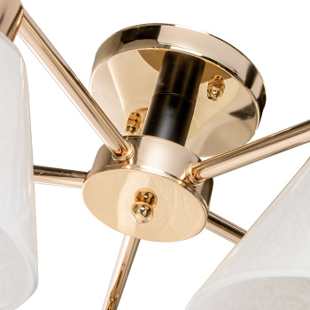 Люстра 09112-3.3-05 FG+BK 40Вт S=30м2  *2