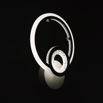 Бра YH575/1W WT 19W LED 220V 3000К-6500К (h=65, w=230, l=305) б/пульта VERNER LIGHTING *1