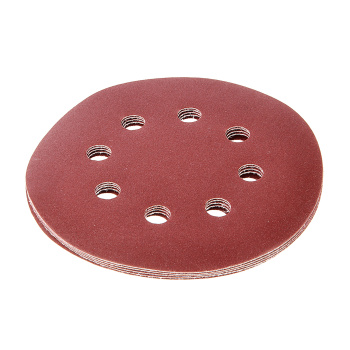 Круг шлифовальный на липучке 125мм Р240 8 отверстий (5шт) (558011) VIRA *1