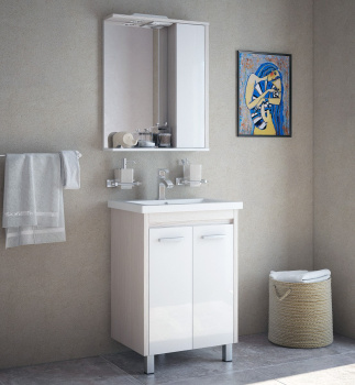 Зеркало-шкаф /Corozo/ "Модена 60С "  лайн     *1/7 Зеркало-шкаф /Corozo/ "Модена 60С "  лайн     *1/7