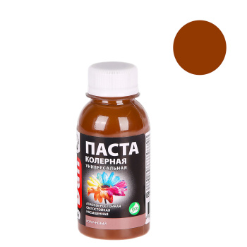 Колер паста коричневый 0,1 кг ДАЛИ *8/48
