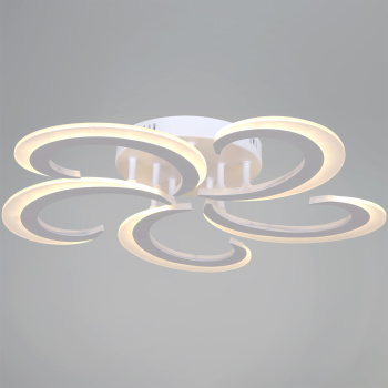 Люстра 05090-0.3-05 WH LED 3000-6500К ПДУ ПДУ+диммер S=12м2 *1