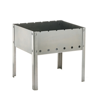 Мангал Амет, 42х29.5х15.5 см, сборный, без шампуров Мангал Амет, 42х29.5х15.5 см, сборный, без шампуров