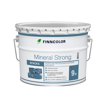 Краска акриловая фасадная 9 л Finncolor Mineral Strong MRC *1/44