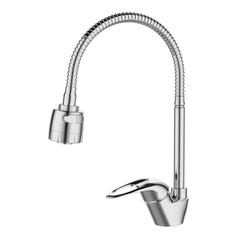 Смеситель для кухни Milardo Meal хром глянцевый, гибкий излив + душевая насадка M05SB2FM05 *1/10 Смеситель для кухни Milardo Meal хром глянцевый, гибкий излив + душевая насадка M05SB2FM05 *1/10