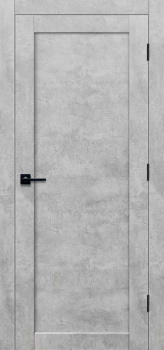 Дверь межкомнатная глухая ЦАРГИ COMFORT-1 Цемент 3D 800мм BROZEX-WOOD *1