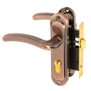 Замок врезной Avers 0827/60, 50 мм, ключ, ключ, цвет медь Замок врезной Avers 0827/60, 50 мм, ключ, ключ, цвет медь