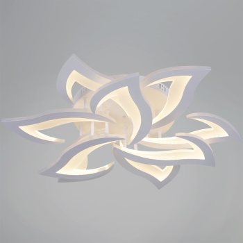 Светильник потолочный светодиодный 30150-0.3-6+3 WH LED 126W 3000-6500К ПДУ+диммер S=22м2  *1