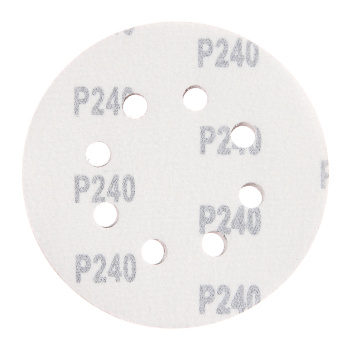 Круг шлифовальный на липучке 125мм Р240 8 отверстий (5шт) (558011) VIRA *1