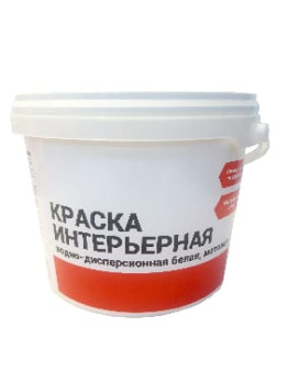 Краска акриловая 5 кг для стен и потолков Первая Цена, белая база А, матовая Краска акриловая 5 кг для стен и потолков Первая Цена, белая база А, матовая