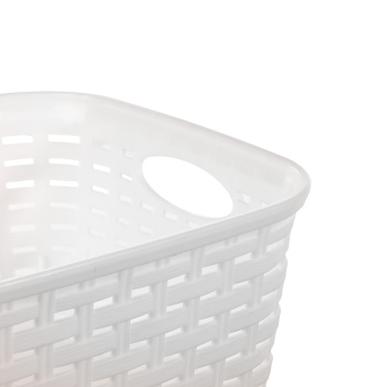 Корзина для хранения пластм. 250х150х72мм арт.835 ("Полимербыт") *1/24 Корзина для хранения пластм. 250х150х72мм арт.835 ("Полимербыт") *1/24