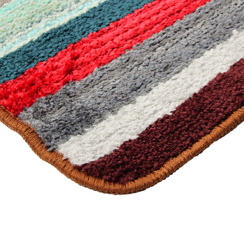 Коврик д/ванной HOZBAT "Полоски" (60см х 100см) цвет МИКС *1/60