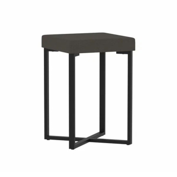 Табурет ЗМИ Торонто, 33х33х48 см, темно-серый/черный Табурет ЗМИ Торонто, 33х33х48 см, темно-серый/черный