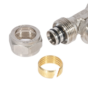 Тройник переходной 20х1/2"(Ø15)х20 цанга/мама VALTEC 332 *10/40