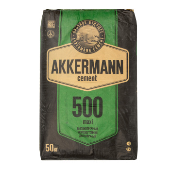 Цемент 50 кг Akkermann, ЦЕМII/А-И 42.5Н, М500