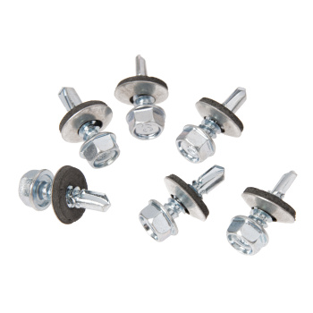 Саморезы кровельные BROZEX пакет 5,5*19 (10шт) *10/100