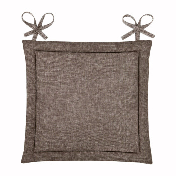 Подушка для стула рогожка 40*40см Шоколад Волшебная ночь *1/25