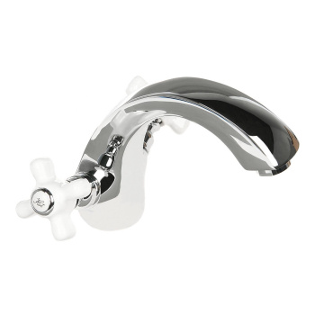 Смеситель для умывальника Hans Fetter HF2801, короткий излив, двухвентильный