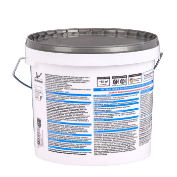 Краска латексная 4.5 л для стен и потолков MARSHALL EXPORT-7, база BW, матовая