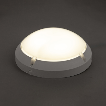 Светильник накладной светодиодный 7Вт 4.0K 520Лм IP65 круг белый датч.движения ОНЛАЙТ 71622 *1/32