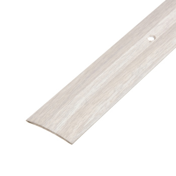 Порог-стык средний Лука ПС 03, 1350х37х3.3 мм, ясень белый