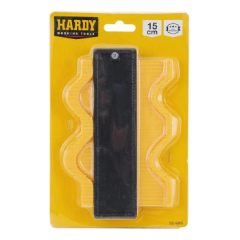 Линейка-контур для копирования и переноса контура дл.250мм глубина150мм (2025-600015) HARDY *1/10/40 Линейка-контур для копирования и переноса контура дл.250мм глубина150мм (2025-600015) HARDY *1/10/40