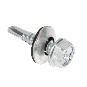 Саморезы кровельные BROZEX пакет 6,3*25 (10шт) *10/100