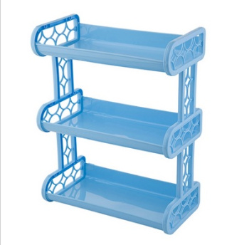 Полка д/ванной настенная пластм. 3-х ярусная 420х325х170мм арт.167 ("Полимербыт") *1/14 Полка д/ванной настенная пластм. 3-х ярусная 420х325х170мм арт.167 ("Полимербыт") *1/14