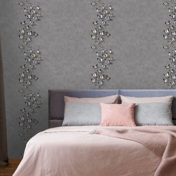 Обои  флиз VS Victoria Stenova Incanto  (графит)  589279 1.06*10м *6 Обои  флиз VS Victoria Stenova Incanto  (графит)  589279 1.06*10м *6