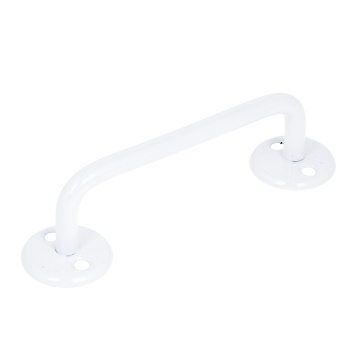 Ручка-скоба 100мм-3 белая (индивидуальная упаковка) ДомоСтрой *10/50