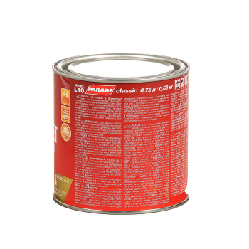 Лак алкидно-уретановый PARADE L-10, 0.75 л, паркетный, глянцевый Лак алкидно-уретановый PARADE L-10, 0.75 л, паркетный, глянцевый