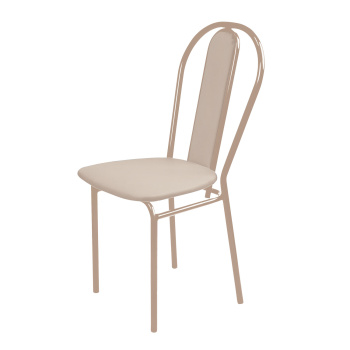 Стул Nika 3-1, 51.8х42х91 см, экокожа, слоновая кость