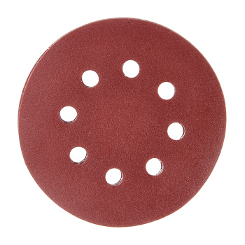 Круг шлифовальный на липучке 125мм Р240 8 отверстий (5шт) (558011) VIRA *1