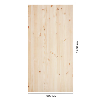 Мебельный щит 1200х600х18 мм Арелан, сорт В Мебельный щит 1200х600х18 мм Арелан, сорт В