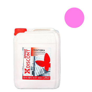 Грунтовка антисептическая глубокого проникновения Ореол Дисконт, 5 кг Грунтовка антисептическая глубокого проникновения Ореол Дисконт, 5 кг