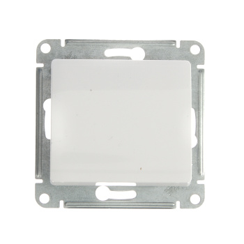 Механизм переключателя "Glossa" 1-кл. СП белый SchE GSL000161 *20