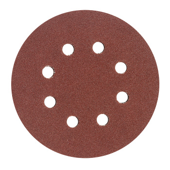 Круги шлифовальные 125 мм P180 8 отв., 5 шт. VIRA