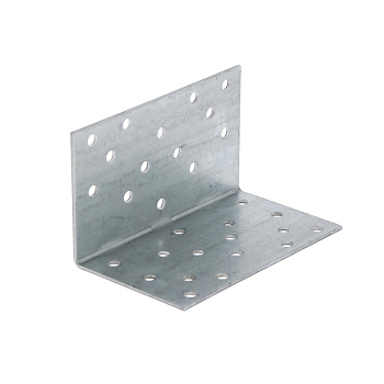 Уголок крепежный равносторонний  60х60х100х2мм KUR-60х100 *75