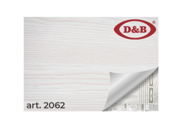 Пленка самоклеящаяся 67см*8м 2062 кремовое дерево D&B (Китай) *1/6