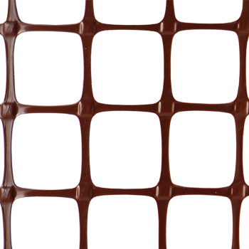 Заборная сетка пласт. выс.1,0м яч.20х20мм Рулон дл.20м Коричневая ЗР-15/1/20 (Протэкт) *1/96