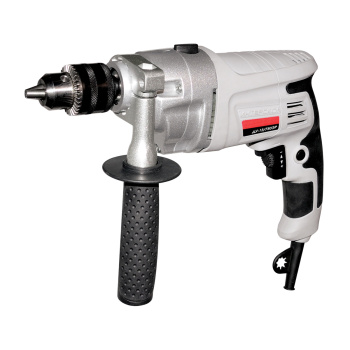 Дрель 750Вт 1скор.0-2800об/мин патрон13мм реверс ударная 0-45000уд/мин ДУ-13/750ЭР ИНТЕРСКОЛ *1/10