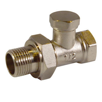 Клапан радиаторный запорный СТМ Термо, 1/2", прямой