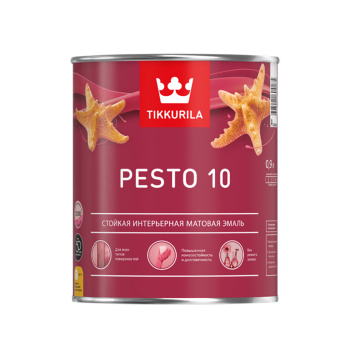 Краска интерьерная "Tikkurila Euro" PESTO 10  С мат 2,7л  *1