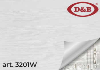 Пленка самоклеящаяся 45см*8м  3201W белое дерево D&B (Китай)  *1/20