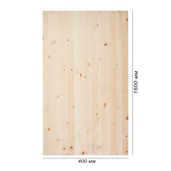 Мебельный щит 1600х400х18 мм Арелан, сорт В