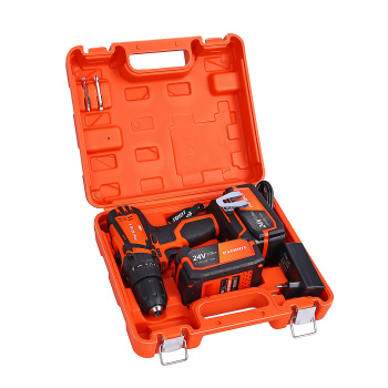 Дрель-шуруповерт 24В PATRIOT BR 241ES (две батареи Li-lon, 2,0 Ah, быстр.заряд) кейс*1/10